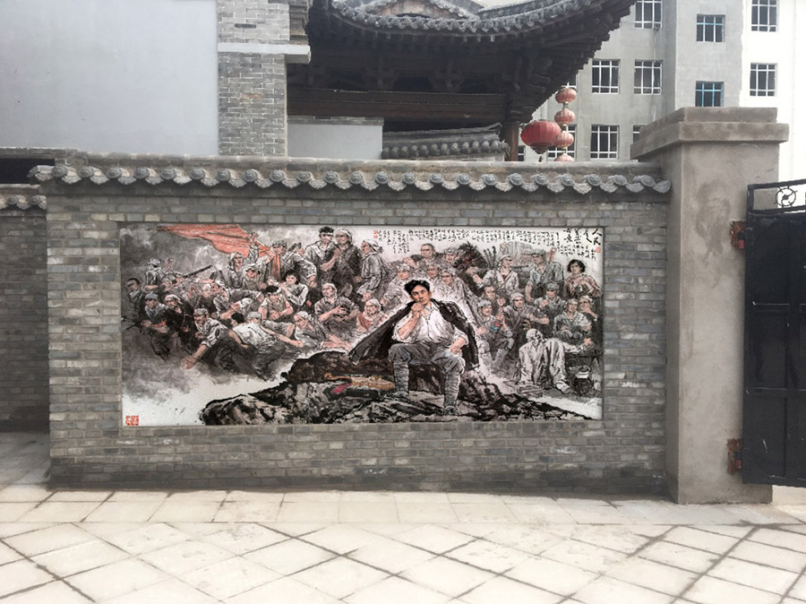 文博展馆主题瓷画